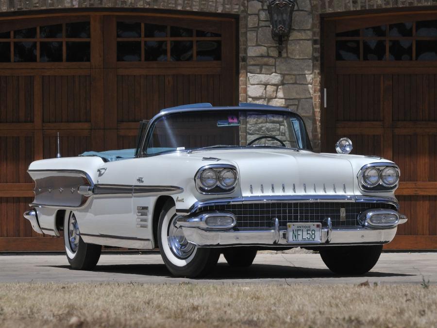 Pontiac Bonneville Custom Convertible (2567SD) '1958